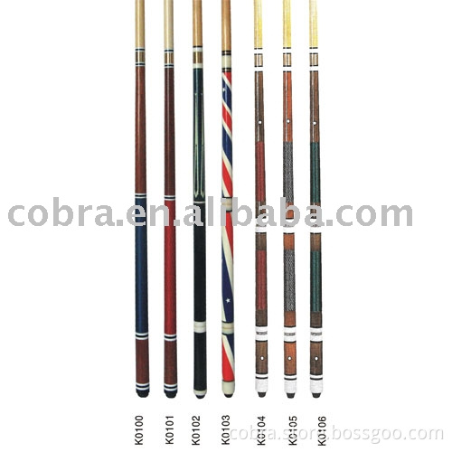 Pool cues(K0100-K0106)